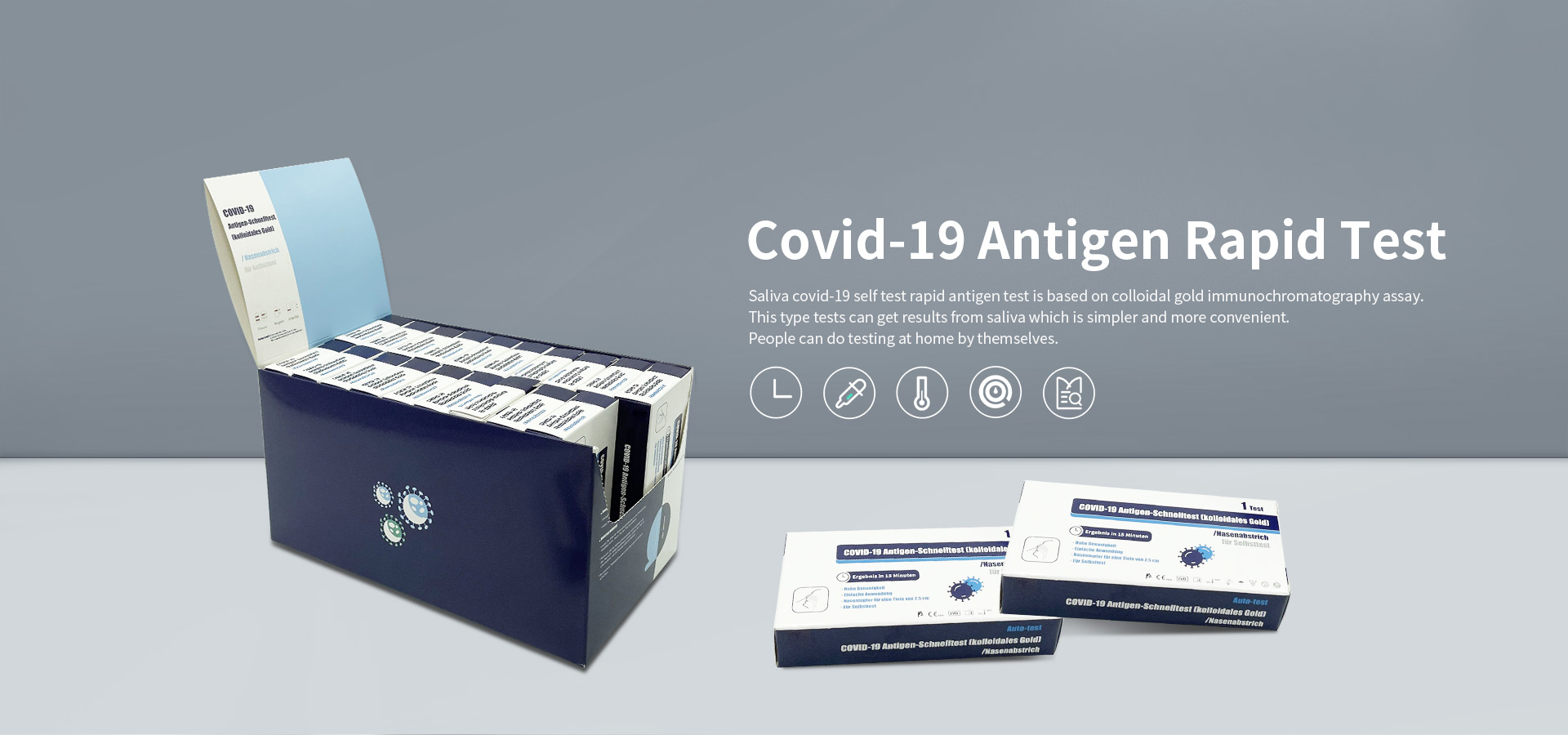 Fabricantes de prueba rápida de antígeno de autoprueba de China Covid-19